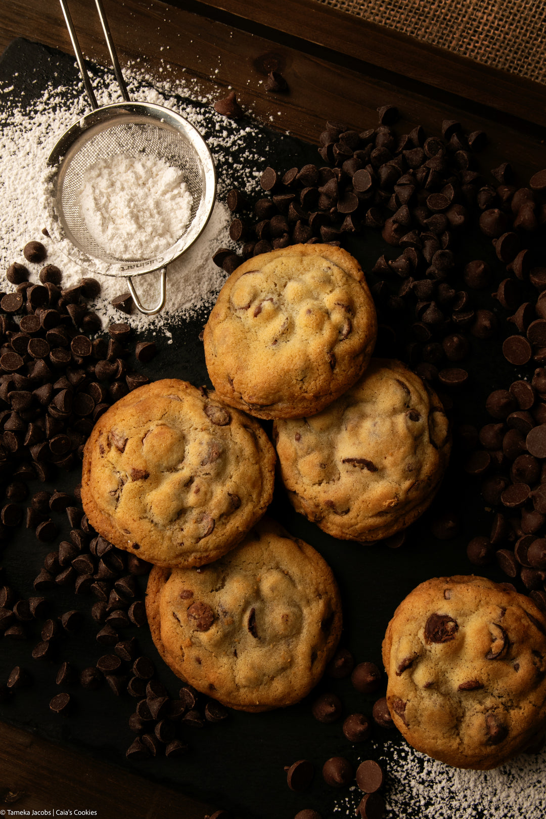 Experience pure chocolate bliss with our double chocolate chip cookies. Delivering to the Bay Area. Houston Texas, and the San Diego Area.